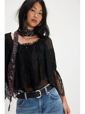 NWT! FP Free People Fairy Girl Blouse Sz Small